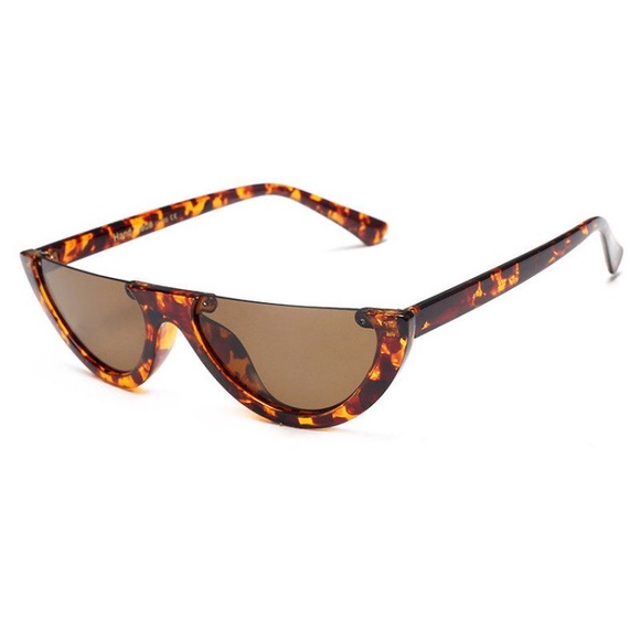 “Carmela” Half Moon Cat Eye Cut out Sunnies - Picture 2 of 3